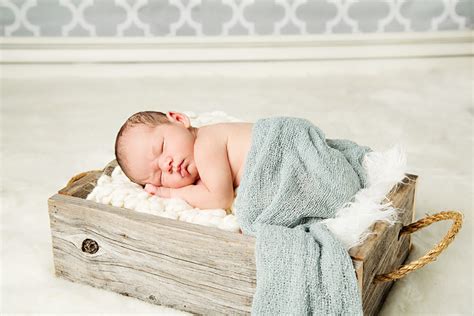 Crystal Jones Photography Cozy Newborn Baby Boy Portraits In My