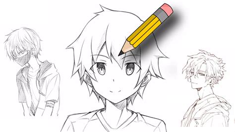 How To Draw A Anime Boy Face