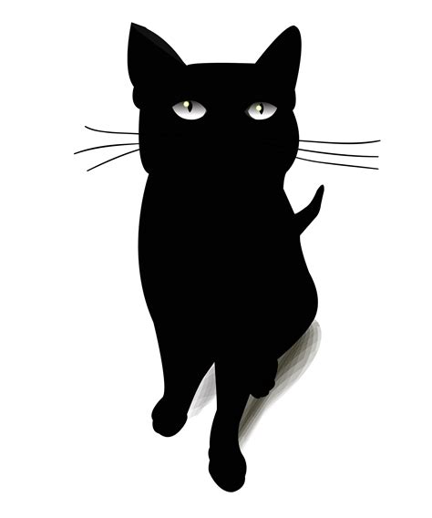 Black cat stock vectors, clipart and illustrations. Black Cat Vector Graphic image - Free stock photo - Public ...