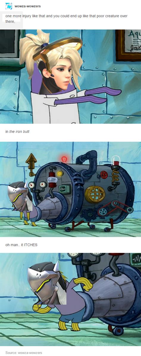Iron Butts Holy Spongebob Overwatch Overwatch Overwatch Memes