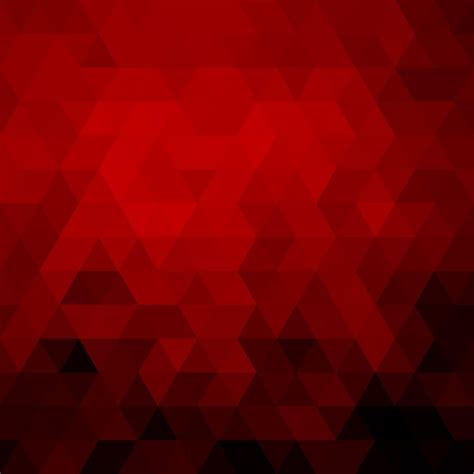 Premium Vector Abstract Geometric Pattern Red Triangles Background