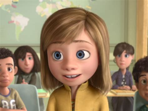 Riley Andersen Portrait Du Personnage Pixar De Vice Versa