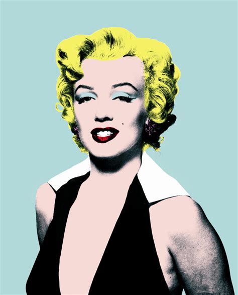 1000 Images About Andy Warhol Portrait Marilyn Monroe Pop Art On