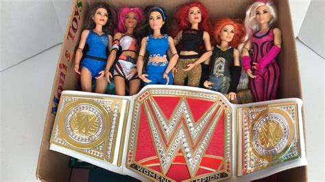 Wwe Superstar Collection Wwe Raw Womens Championship Box Of Toys