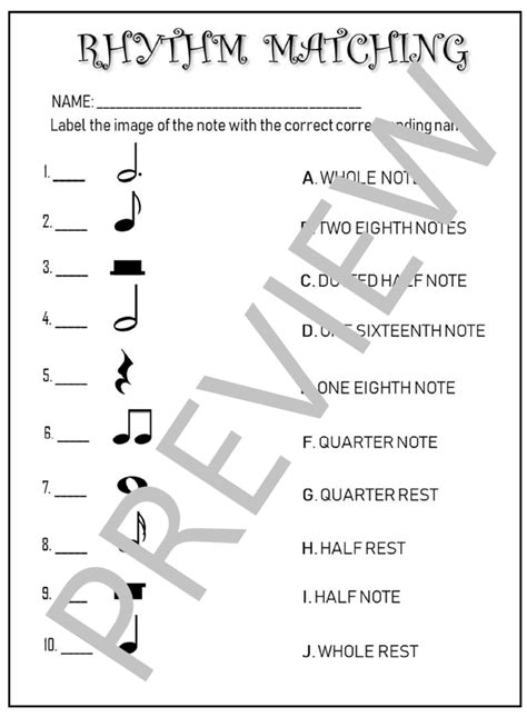 Rhythm Worksheets For Middle School General Music Made By Teachers