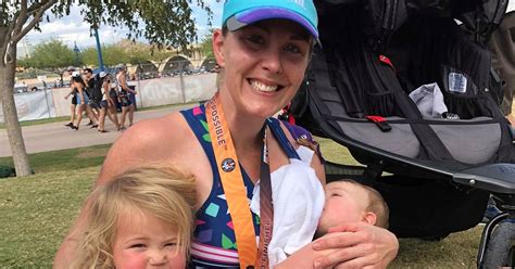 Air Force Mom Pumps Breast Milk While Running An Ironman Triathlon