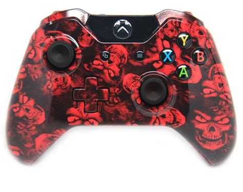 This Is Our Red Skulls Xbox One Modded Controller It Is A Perfect