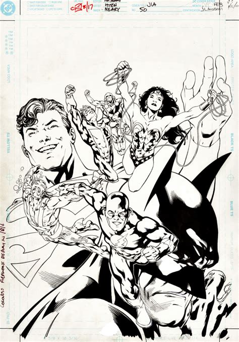 Bryan Hitch Happy Mostly Together Greg Goldstein S Comic Art Gallery