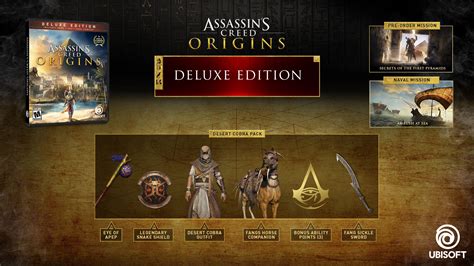 Buy Assassin S Creed® Origins Deluxe Edition For Ps4 Xbox One And Pc Ubisoft Official Store