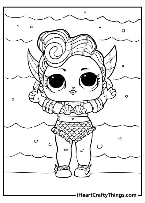 Lol Doll Printable Coloring Pages Get Coloring Pages Lol Surprise