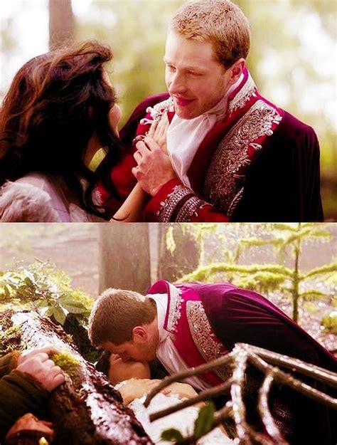 True Love S Kiss Of Snow White And Prince Charming From Once Upon A Time Snow And Charming