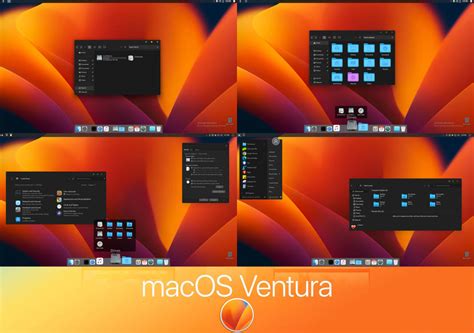 Macos Ventura Dark Theme For Windows 11 And 10 By Protheme On Deviantart