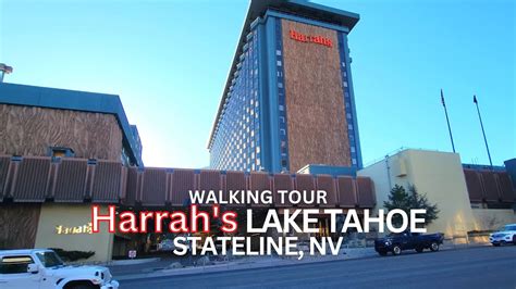 Exploring Harrahs Lake Tahoe In Stateline Nevada Usa Walking Tour