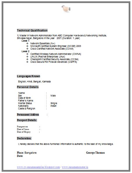 Declaration in resume samples gives methods out to customize the best one for you. Over 10000 CV and Resume Samples with Free Download ...