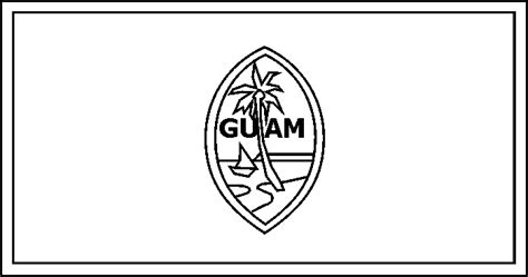 Flag Of Guam 700×368 Triangle Tattoo Coloring Pictures Flag