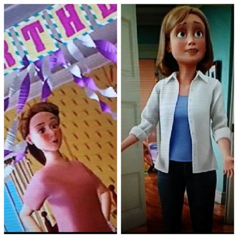 Andys Mom In The 1st And 3rd Toy Story Movie Toy Story Movie Toy Story Mom