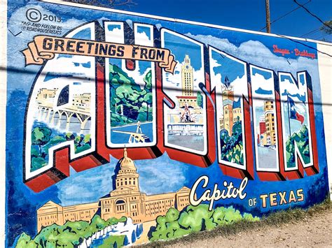 Your Guide To Austin Murals The Texas Tasty