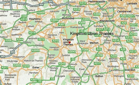 Kingston London Map