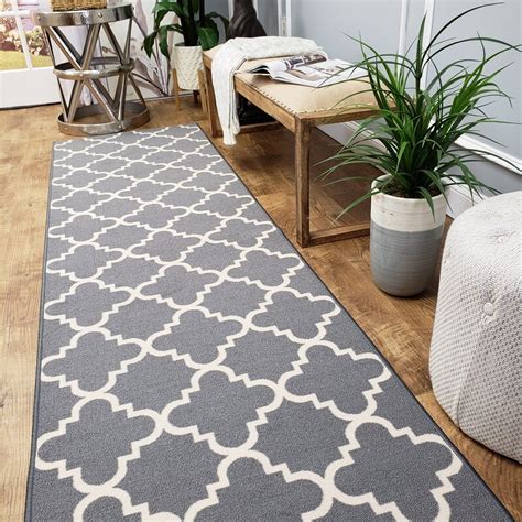 Winston Porter Hinman Machine Woven Power Loomed Performance Gray Rug