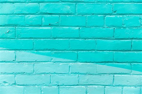 Turquoise Brick Wall Texture Photo Backgrounds Textures Walls K Wallpaper Hdwallpaper
