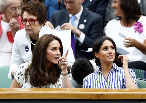 Diaporama Wimbledon Kate Middleton Et Meghan Markle Complices En