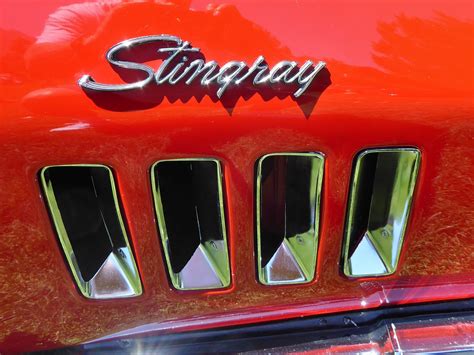1969 Corvette Stingray Badge Photography By David E Nelson 2018