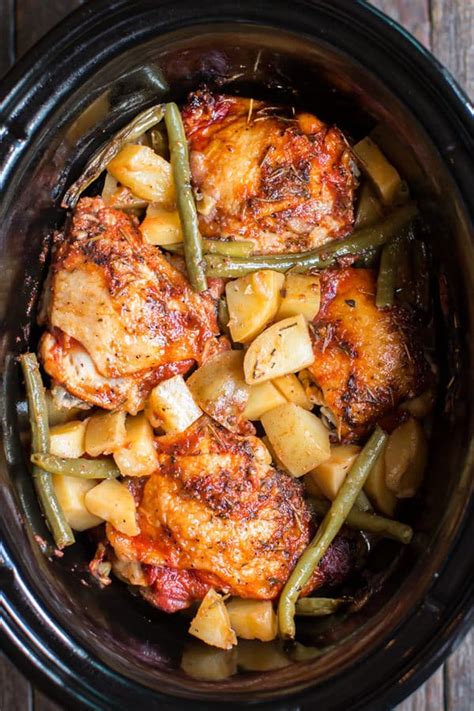 Slow Cooker Full Chicken Dinner The Magical Slow Cooker My Recipe Magic