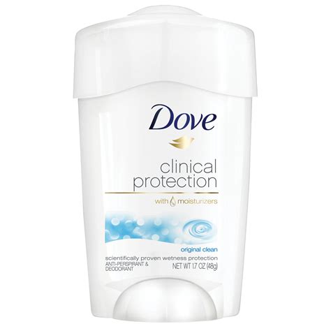 Dove Clinical Protection Antiperspirant Deodorant Original Clean Shop