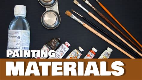 Painting Materials What You Need To Get Started With Oil Painting