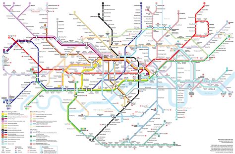 Alternative London Underground Tube Map Has Replaced The Underground