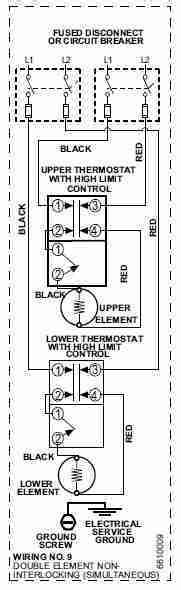 Wiring Diagram For 240 Volt Electric Water Heater Wiring Diagram And