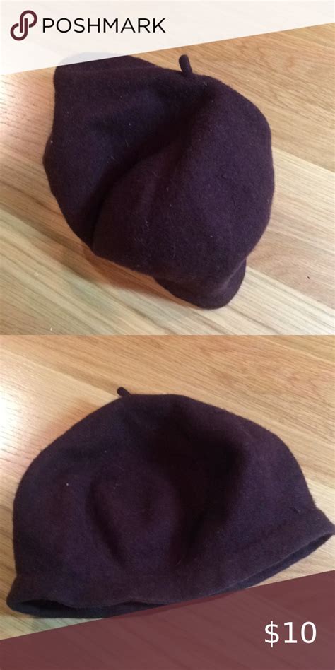 Liz Claiborne Wool Hat Brown Wool Hat Liz Claiborne Wool Hat