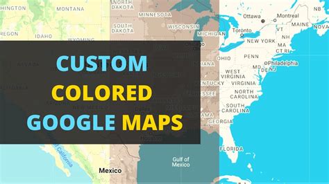 How To Create Custom Google Map Custom Map Styles For Google Maps