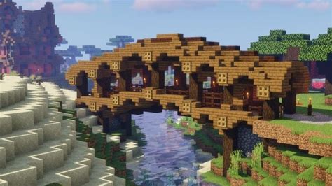 Minecraft Builds Bases On Instagram A Beautiful Bridge Follow