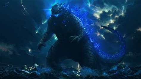 Download Godzilla Monsterverse Fantasy Godzilla 4k Ultra Hd Wallpaper