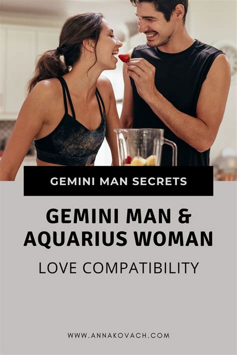 the gemini man and aquarius woman love compatibility in 2021 aquarius woman gemini man gemini