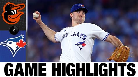 Orioles Vs Blue Jays Game Highlights 81722 Mlb Highlights Youtube