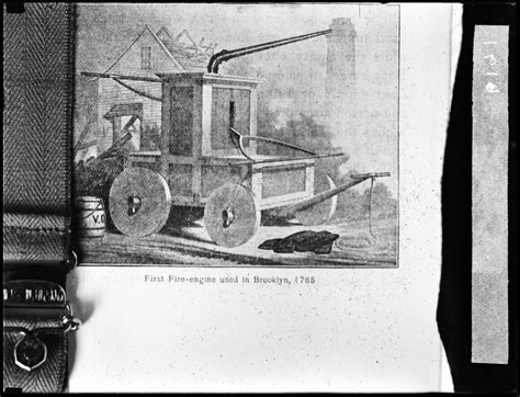 First Fire Engine In Brooklyn 1785 Digital Commonwealth