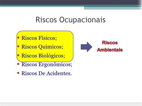 Exemplos De Riscos Físicos Químicos E Biológicos Novo Exemplo