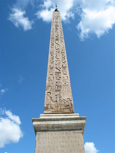 Egyptian Obelisk For Mummy