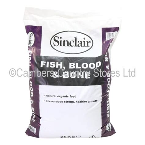 Sinclair Fish Blood And Bone 25kg Cambers Country Store
