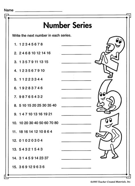 11 Fourth Grade Number Patterns Worksheets