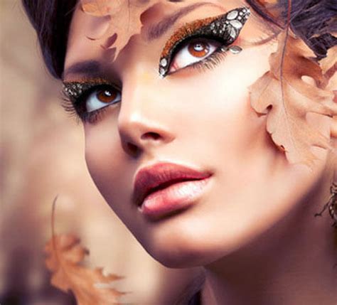 Colorful Xotic Eyes Women Reusable Adhesive Crystal Eye Makeup Costume Burlesque Ebay