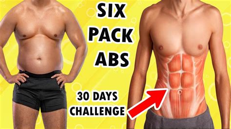Six Pack In 30 Days Exercise How Many Days Take To Get Six Pack Youtube