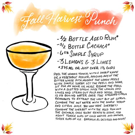 Check spelling or type a new query. Friday Happy Hour: Fall Harvest Punch