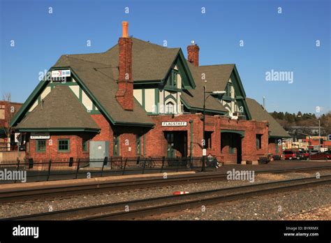 Flagstaff Train Station Stock Photo Alamy