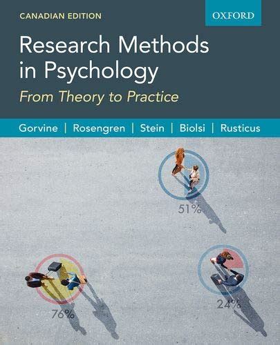 Research Methods In Psychology Research Methods In Psychology Buy