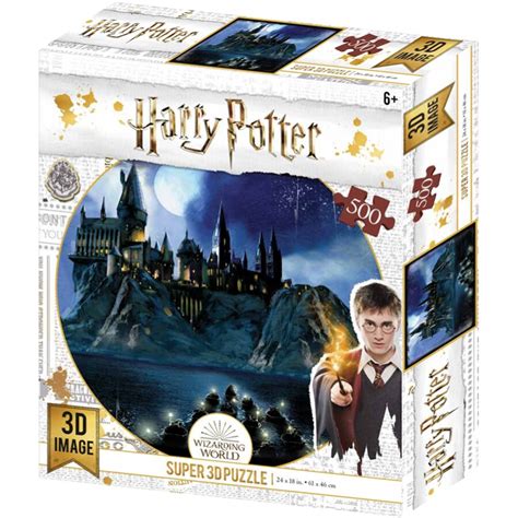 Harry Potter Super 3d Puzzle 500 Pieces Assorted Big W