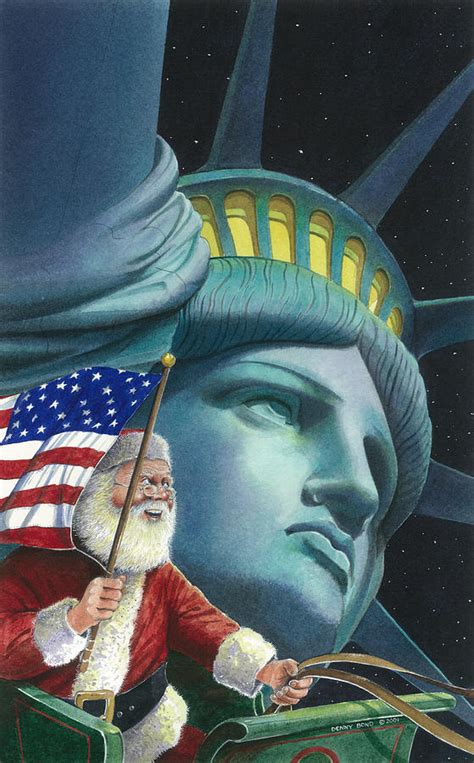 Liberty Painting By Denny Bond Fine Art America