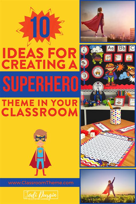 Superheroes Classroom Theme Ideas Jodi Durgin Education Co In 2020